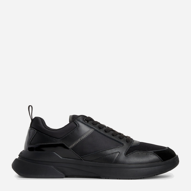 Sneakersy skórzane na platformie do kostki męskie Calvin Klein HM0HM01044-0GM 44 Czarne (8720108201254) - obraz 1