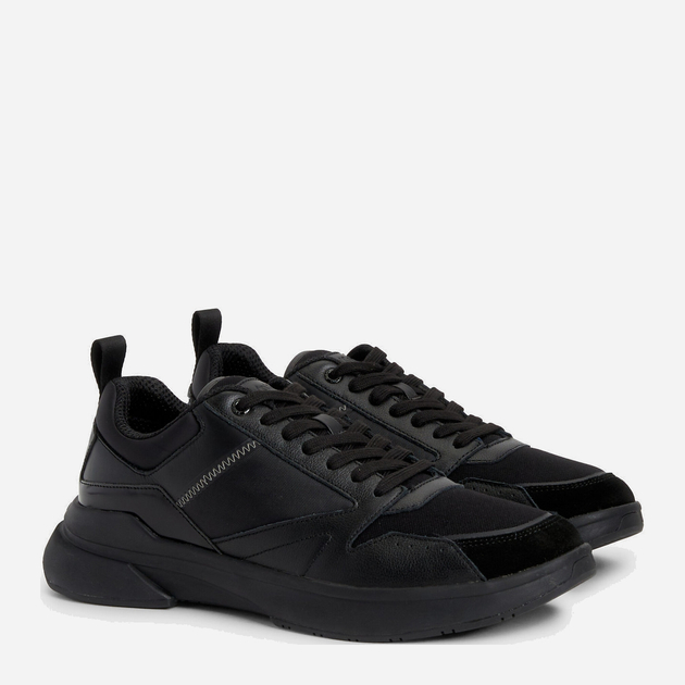 Sneakersy skórzane na platformie do kostki męskie Calvin Klein HM0HM01044-0GM 44 Czarne (8720108201254) - obraz 2