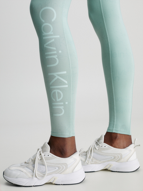 Спортивні легінси жіночі Calvin Klein 00GWS3L608-GTO L Бірюзові (8720108323505) - зображення 4
