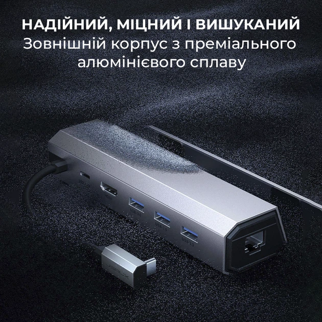 Док-станция 6-в-1 JSAUX для Steam Deck / OLED | ROG Ally | Legion