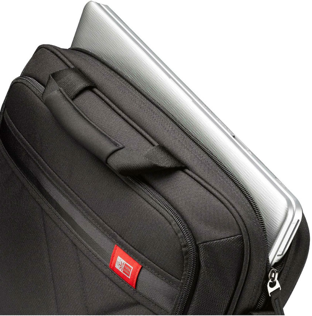 Torba do laptopa Case Logic Casual 17" Czarny (DLC117 BLACK) - obraz 5