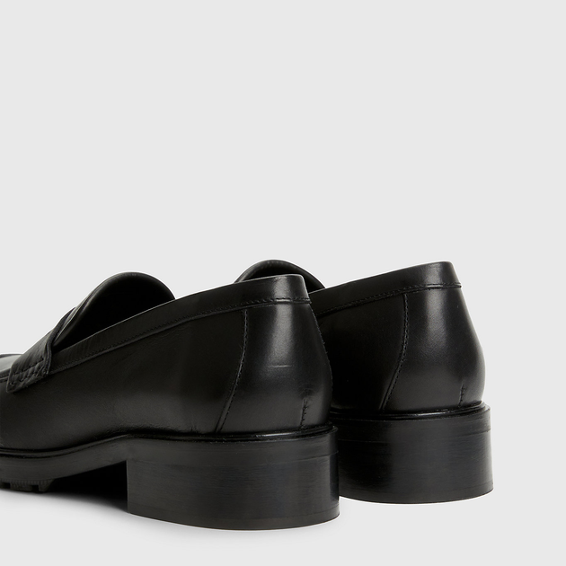 Loafersy damskie skórzane Tommy Hilfiger FW0FW07412-BDS 40 Czarne (8720644268148) - obraz 3