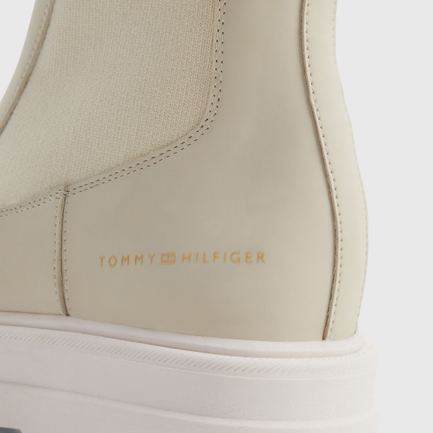 Sztyblety damskie Tommy Hilfiger FW0FW07226-ACI 36 Beżowe (8720644356845) - obraz 4