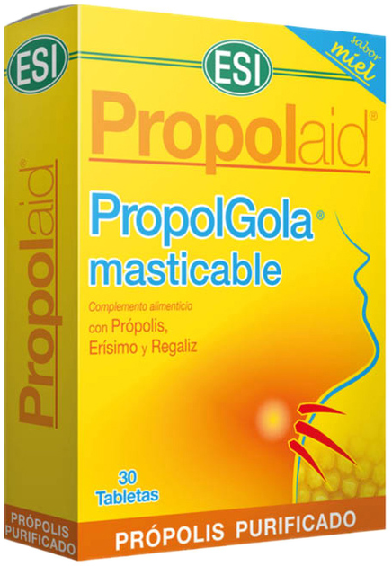 Suplement diety Trepat Diet Propolaid Propolgola Miel 30 tabletek (8008843007141) - obraz 1