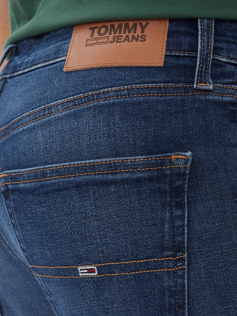 Джинси Regular fit чоловічі Tommy Jeans DM16640-1BK 33 Сині (8720644527382) - зображення 5
