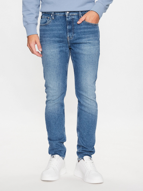 Jeansy regular fit męskie Calvin Klein Jeans J323367 36 Granatowe (8720108106382) - obraz 1