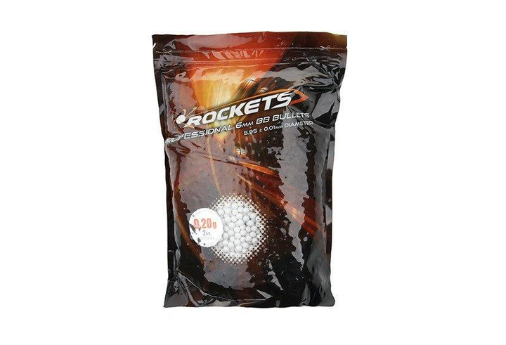 Страйкбольные шары Rockets Professional 0.20g - 2kg [ROCKETS] (для страйкбола) - изображение 1