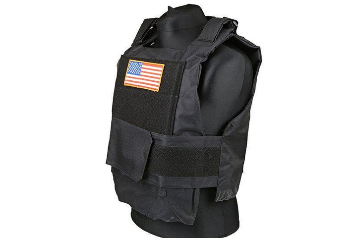 Жилет тактический (разгрузочный) Personal Body Armor - black [GFC Tactical] - изображение 1