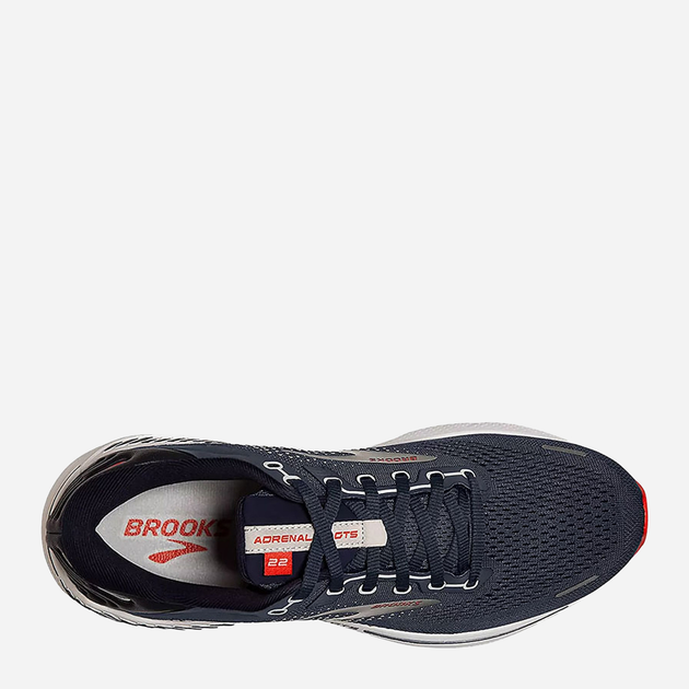 Buty do biegania męskie Brooks Adrenaline GTS 22 1103661B-435 44.5 (10.5US) 28.5 cm Ciemnogranatowe (195394073317) - obraz 4