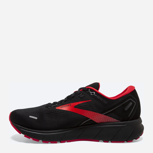 Buty do biegania męskie Brooks Ghost 14 1103681D-004 40.5 (7.5US) 25.5 cm Czarne z czeronym (190340948312) - obraz 4
