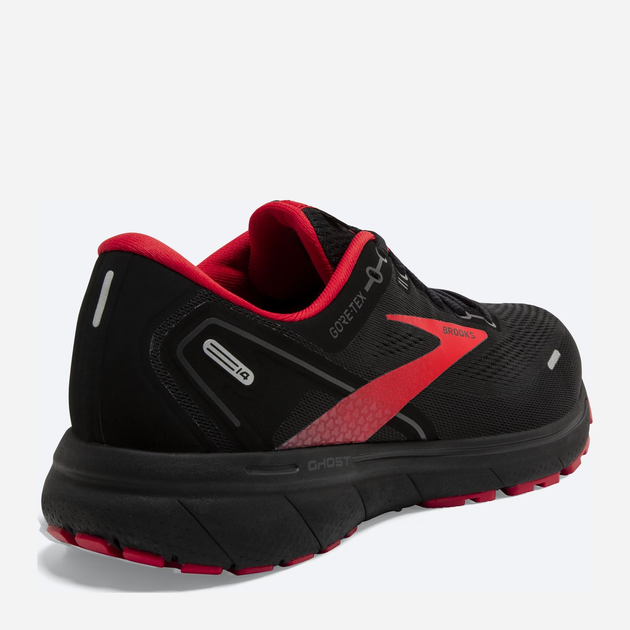 Buty do biegania męskie Brooks Ghost 14 1103681D-004 40.5 (7.5US) 25.5 cm Czarne z czeronym (190340948312) - obraz 5