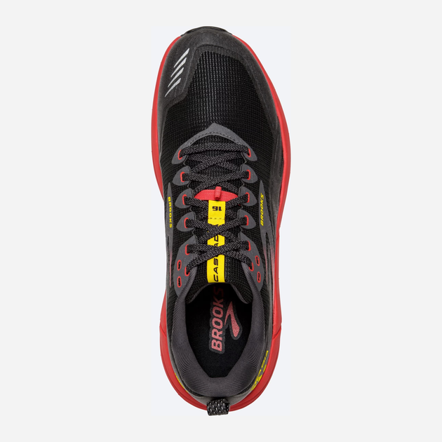 Buty do biegania męskie Brooks Cascadia 16 1103761D-035 46 (12US) 30 cm Czarne z czerwonym (195394033823) - obraz 3