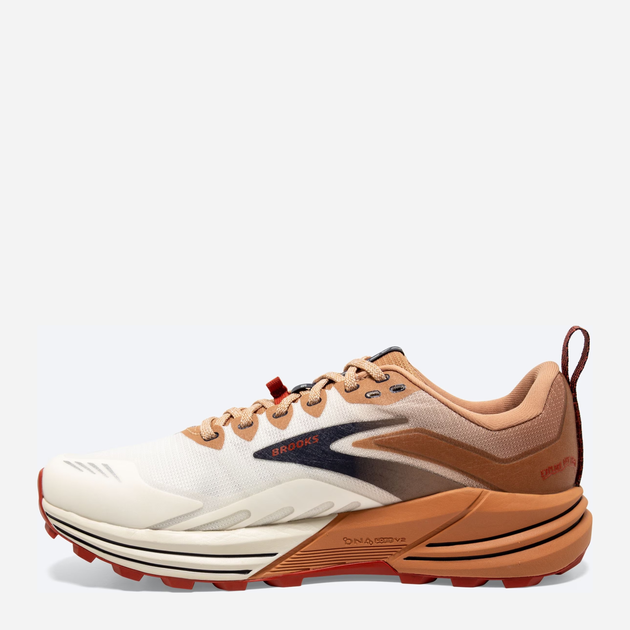 Чоловічі кросівки для бігу Brooks Cascadia 16 1103761D-173 (12US) 46 Білі/Коричневі (195394228373) - зображення 4