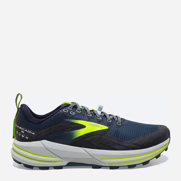 Чоловічі кросівки для бігу Brooks Cascadia 16 1103761D-411 (7US) 40 Темно-сині (195394033854) - зображення 1