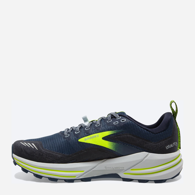 Чоловічі кросівки для бігу Brooks Cascadia 16 1103761D-411 (8.5US) 42 Темно-сині (195394033885) - зображення 4