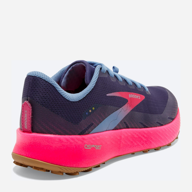 Buty do biegania damskie Brooks Catamount 1203391B-422 36 (5.5US) 22.5 cm Ciemnogranatowe (195394034769) - obraz 5