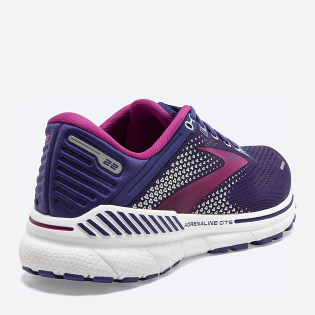 Buty do biegania damskie Brooks Adrenaline Gts 22 1203531B-403 38 (7US) 24 cm Fioletowe (190340945588) - obraz 5