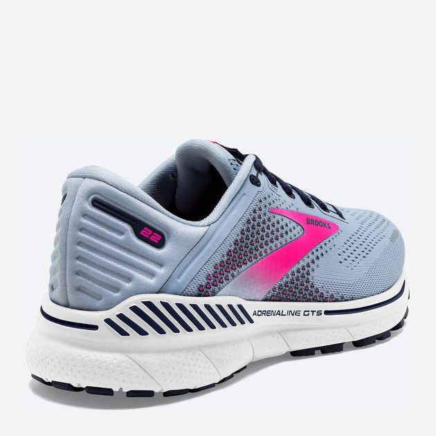 Buty do biegania damskie Brooks Adrenaline Gts 22 1203531B-493 41 (9.5US) 26.5 cm Jasnoniebieskie (195394154849) - obraz 4