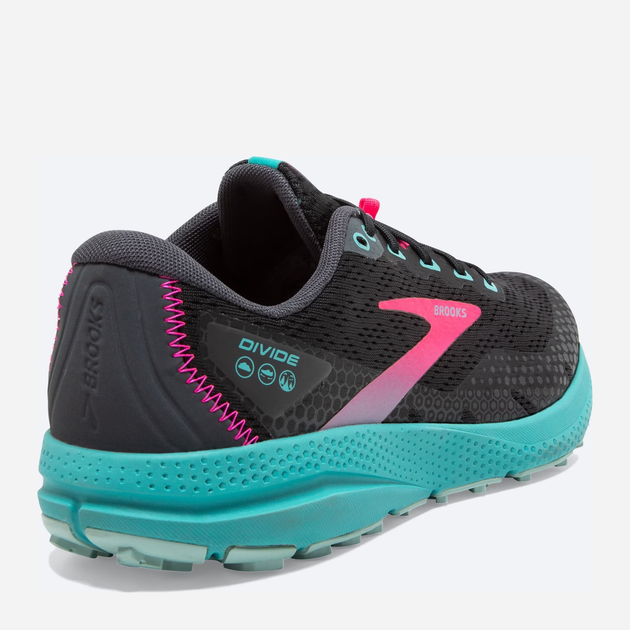 Buty do biegania damskie Brooks Divide 3 1203681B-068 37.5 (6.5US) 23.5 cm Czarne (195394037029) - obraz 5