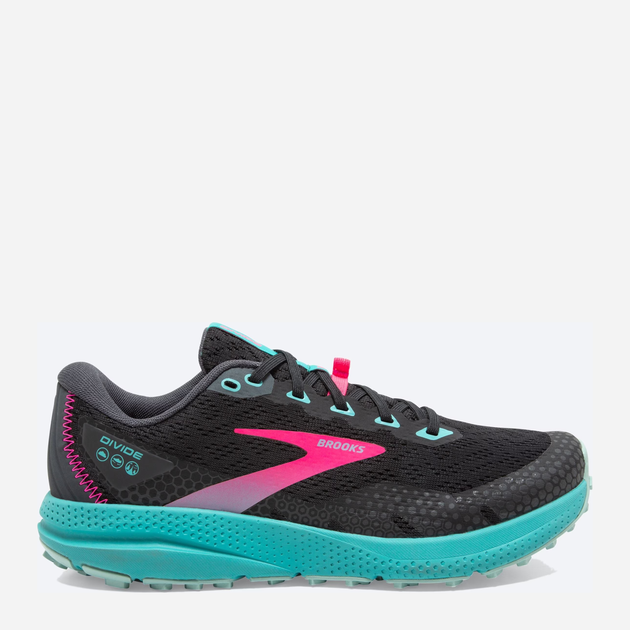 Жіночі кросівки для бігу Brooks Divide 3 1203681B-068 (9US) 40.5 Чорні (195394037074) - зображення 1