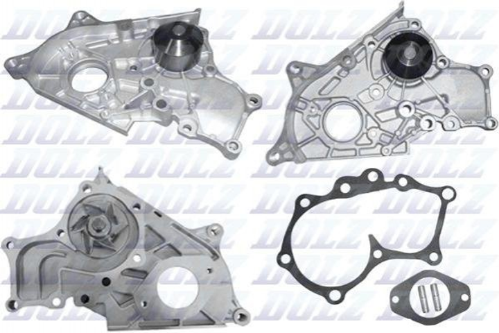 Водяний насос DOLZ T209 Toyota Corolla, Avensis, Carina, Camry, 4-Runner; Lexus ES 1610064H00, 1610064H02, 1610064H06 - зображення 1