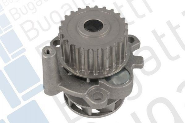 Водяной насос BUGATTI PA5113 Audi A3, A4, TT, A6; Volkswagen Passat, Bora, Polo, Golf, Multivan, Sharan; Seat Toledo, Leon, Ibiza; Skoda Octavia, Fabia 068121011E, 06A121011C, 06A121011E - изображение 1