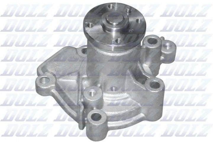 Водяной насос DOLZ H204 Hyundai I30, Elantra, Coupe, Lantra, Trajet, Matrix, Tucson, Tiburon; KIA Sportage, Ceed, Pro Ceed, Cerato, Carens 2521227400, 2510023022, 2510023001 - изображение 1