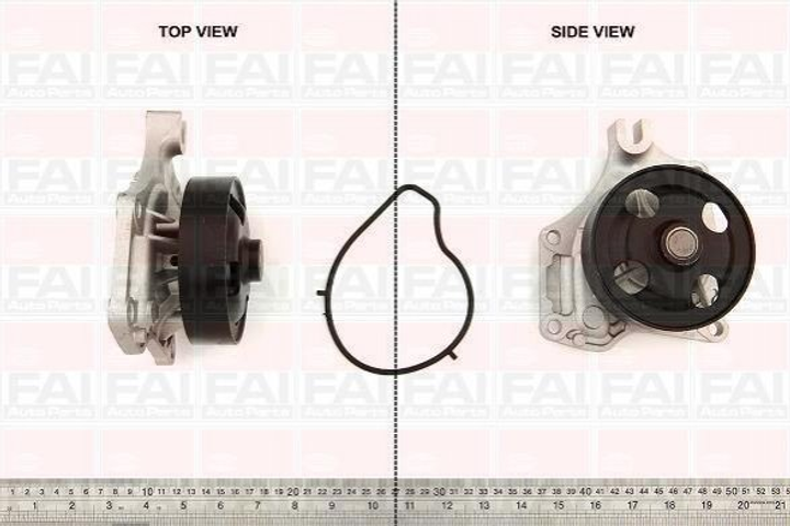 Водяний насос Fischer Automotive One (FA1) WP6473 Mazda 3, 2 ZJ0115010A - зображення 1