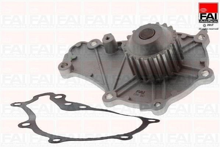 Водяний насос Fischer Automotive One (FA1) WP6318 Ford Fiesta, Transit, Courier, Focus, C-Max, Connect, Mondeo; Peugeot Partner, 208, Експерт; Citroen C4, C5, Jumpy, C3; Fiat Scudo 1201G1, 1313842, 1364681 - зображення 1