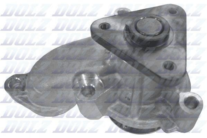 Водяной насос DOLZ H224 KIA Soul, Ceed, Rio, Carens, Pro Ceed, Cerato, Optima; Hyundai Accent, I20, Elantra, I10, I30, Matrix, IX20, I40 251002A200, 251002A201 - изображение 1