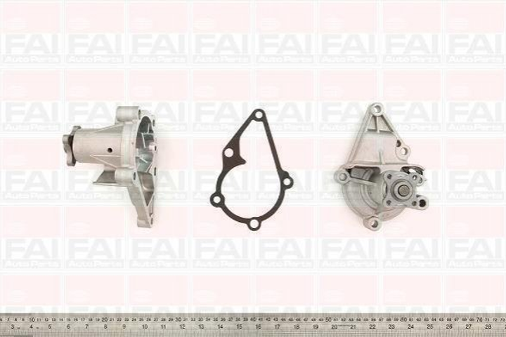 Водяной насос Fischer Automotive One (FA1) WP6268 Hyundai Accent, Lantra, Coupe, Elantra, Getz, Matrix; KIA Rio, Cerato 2510026015, 2510026016, 2510026901 - изображение 1