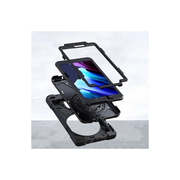 Чохол до планшета BeCover Heavy Duty Case Samsung Galaxy Tab Active 3 SM-T570/SM-T575/SM-T577 8" Black (710047) - Фото 6 Чохол до планшета BeCover Heavy Duty Case Samsung Galaxy Tab Active 3 SM-T570/SM-T575/SM-T577 8" Black (710047) - зображення 6