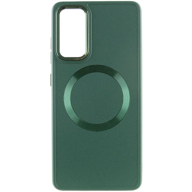 Чохол для Samsung Galaxy A34 5G Epic Bonbon Metal Style MagSafe Зелений/Army Green - зображення 2