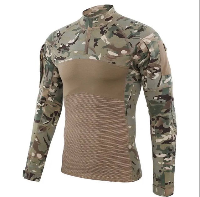 Убакс Fronter Tactical Shirt Мультикам розмір XXL - зображення 1