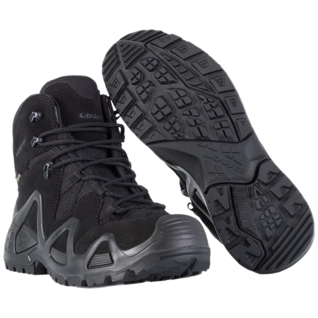 Черевики тактичні Lowa zephyr GTX Mid TF Black (чорний) UK 7.5/EU 41.5 - зображення 1