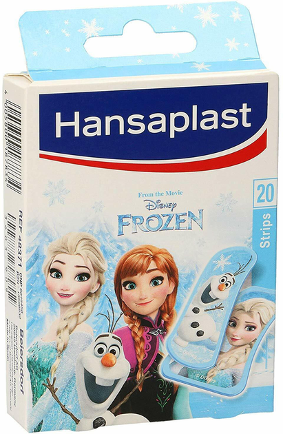 Zestaw plastrów Hansaplast Kids Frozen 7.2 x 2.2 cm 20 szt (4005800187834) - obraz 1