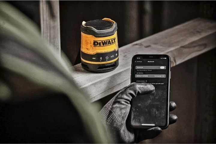 Портативний будівельний динамік DeWalt DCR009 (5035048806036) - зображення 11