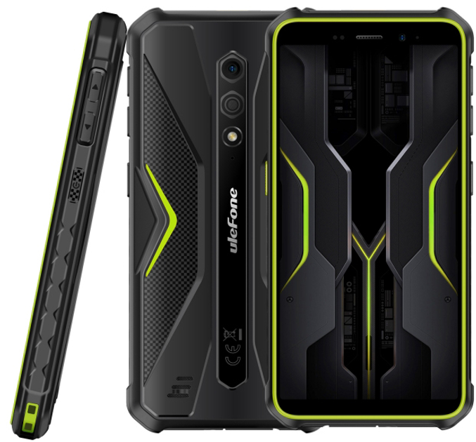 Smartfon Ulefone Armor X12 Pro 4/64GB Black-Green (6937748735526) - obraz 2