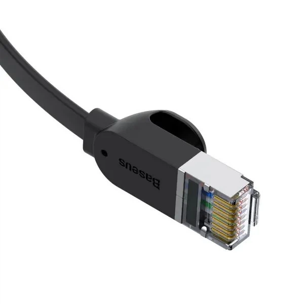 Патч-корд (сетевой кабель) Baseus high Speed Six types of RJ45 3м PCWL-C01 Black - изображение 3