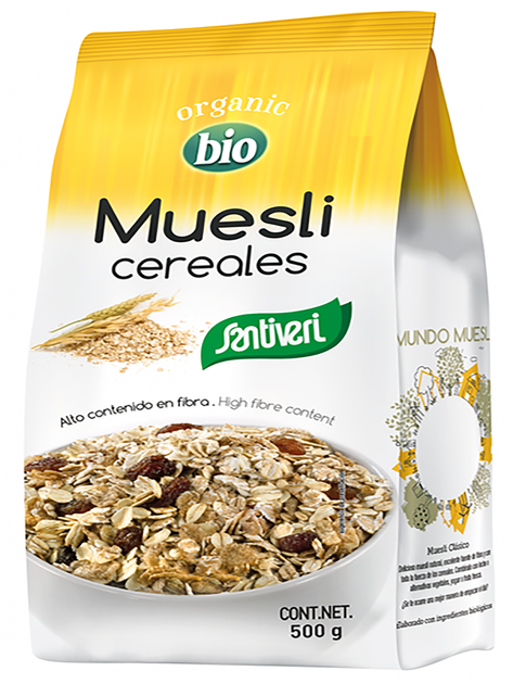 Musli Santiveri Cereals Bio 500 g (8412170011021) - obraz 1