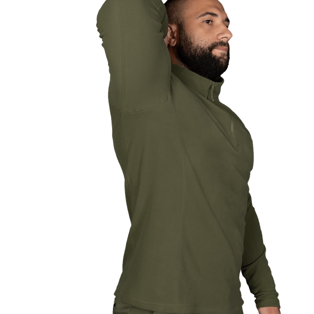 Кофта флісова Camotec Hawk Оливковий 4XL (7291-XXXXL) - изображение 3