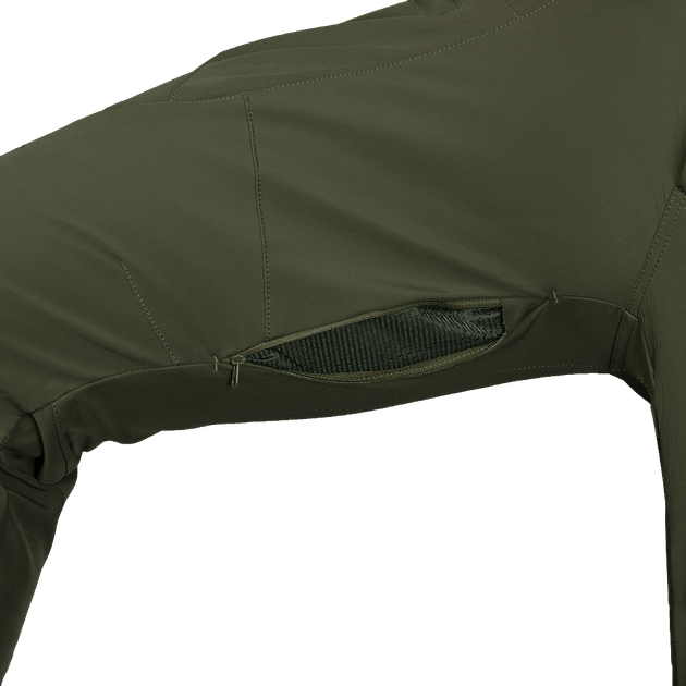 Штаны тактические демисезонные износостойкие для силовых структур SoftShell Vent Олива (7331), XXL (OPT-26481) - изображение 5