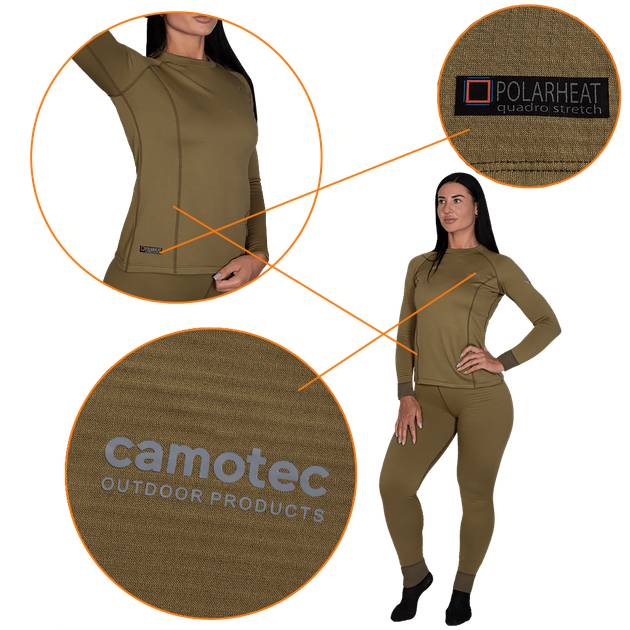 Жіноча термобілизна Camotec Pani Polarheat QS 2908010179960 XL-XXL - изображение 4