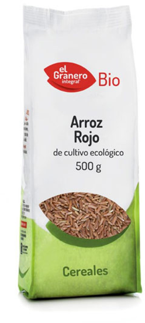 Czerwony ryż Długi Granero Arroz Rojo Bio 500 g (8422584048520) - obraz 1