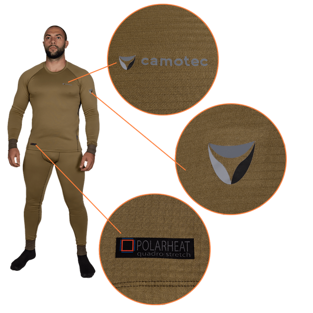 Термобельство Camotec Polarheat quadro stretch 3.0 2908010179717 3XL - зображення 5