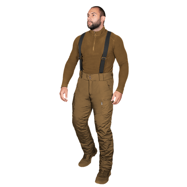 Штаны тактические зимние утепленные мужские брюки для силовых структур Patrol Taslan Койот (7356), XXL (OPT-36701) - изображение 2