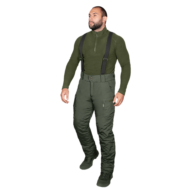 Штани тактичні зимові утеплені чоловічі штани для силових структур Patrol Taslan Оліва (7355), S (OPT-36701) - зображення 2