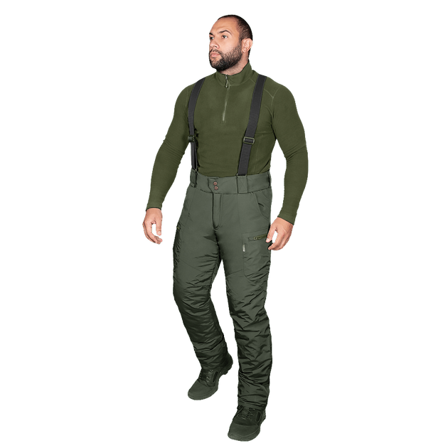 Штаны тактические зимние утепленные мужские брюки для силовых структур Patrol Taslan Олива (7355), M (OPT-36701) - изображение 2