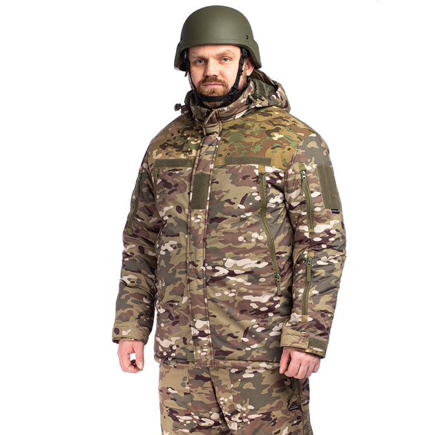 Куртка тактическая износостойкая облегченная для силовых структур Brotherhood мультикам 52 (OPT-47851) - изображение 1