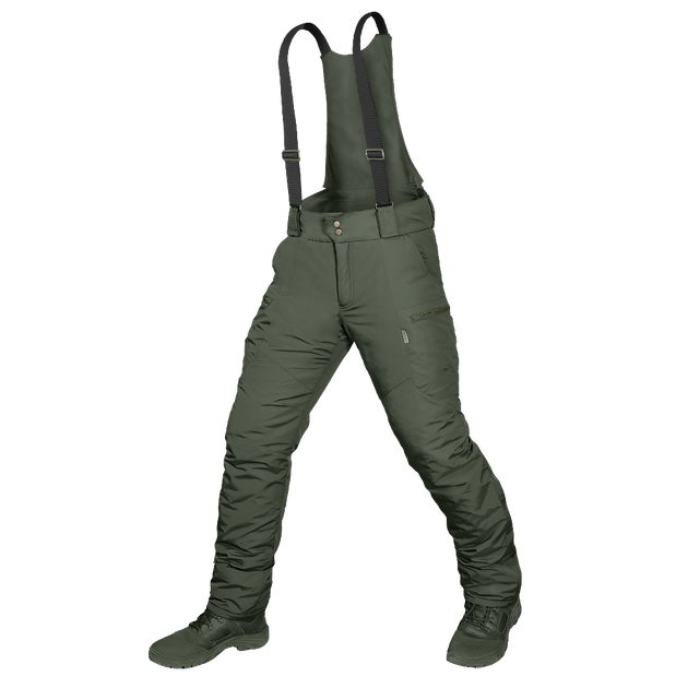 Штаны тактические зимние утепленные мужские брюки для силовых структур Patrol Taslan Олива (7355), XXXL (OPT-36701) - изображение 1